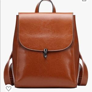 Heshe Leather Backpack